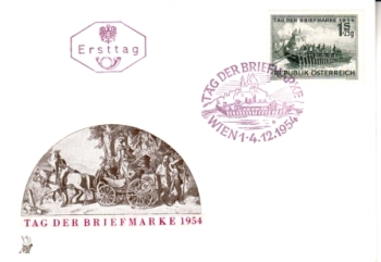 A FDC 1010 ● - 1954